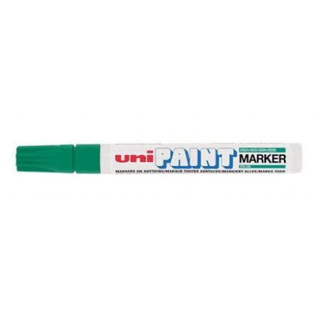 Lakový popisovač, 2,2-2,8 mm, UNI "PX-20", zelený,modrý