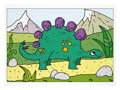 Omaľovánky MFP Dino
