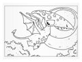 Omaľovánky MFP Dino