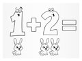 Omaľovanky MFP Číslice 1- 5