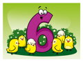 Omaľovanky MFP Číslice 6- 10