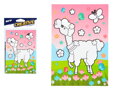 Maľovanie vodou - kartonový list + štetec 150x210mm mix č.3
