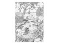 Omaľovánky MFP A4 antistresové Začarovaná záhrada 210x290mm/32s