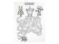 Omaľovanky - bludisko Roboti 210x276/32s
