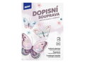 Listový papier farebný LUX 5+10 (motýle)