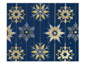 Baliaci papier vianočný rolky 150x70 fólia metalická mix
