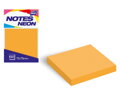Bloček samolepiaca 75x75mm 100 listov oranžový neón