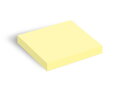 Bloček samolepiaca 75x75mm 100 listov žltý pastelový