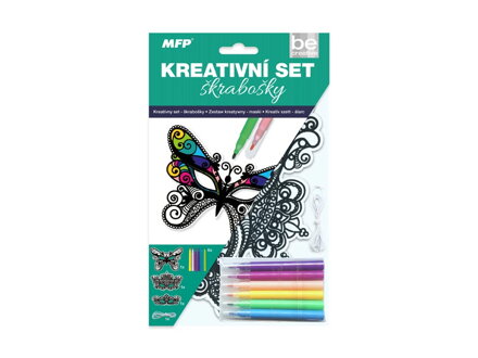 Kreatívne set - škrabošky 3ks