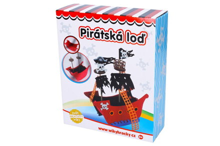 Kreatívny set W011646 Pirátska loď