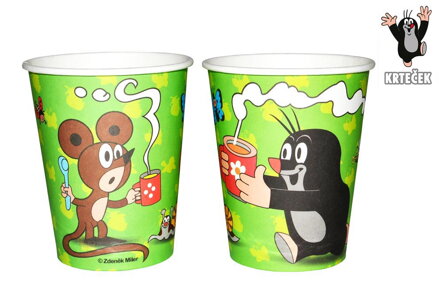 Párty W171005 kelímok krtko a kamaráti 6 ks, 250 ml