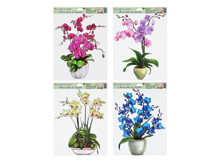 Fólia okenná 887 orchidej 42x30cm
