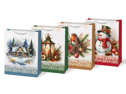 Taška MFP vianočná T10 mix V22 330x450x150