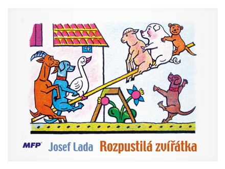 Omaľovánky MFP Lada - Rozpustilá zvířátka