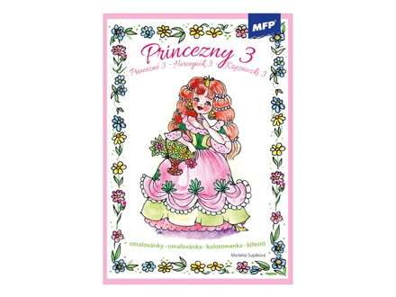 Omaľovánky MFP Princezny 3
