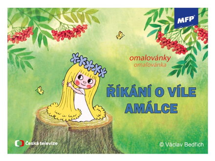 Omaľovánky MFP Víla Amálka