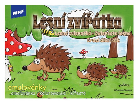 Omaľovanky MFP Lesní zvířátka