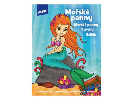 Omaľovanky MFP A4 Mořská bába 4 210x276mm/32