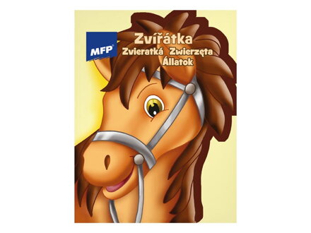 Omaľovanky MFP A4 výsek Zvířátka 210x276mm/16