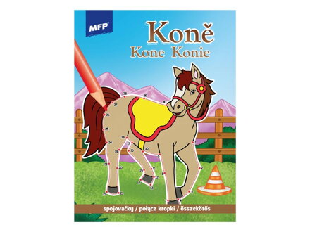 Omaľovanky - spojovačky koňe 210x276/32s