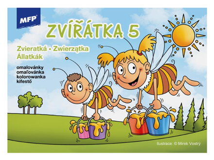 Omaľovánky MFP Zvieratká 5