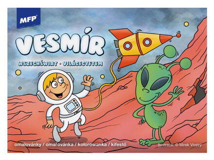 Omaľovánky MFP Vesmír