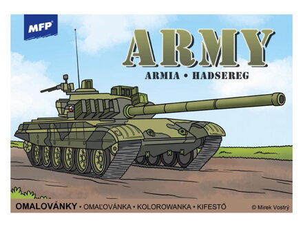 Omaľovánky MFP Army