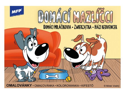Omaľovanky MFP Domácí mazlíčci
