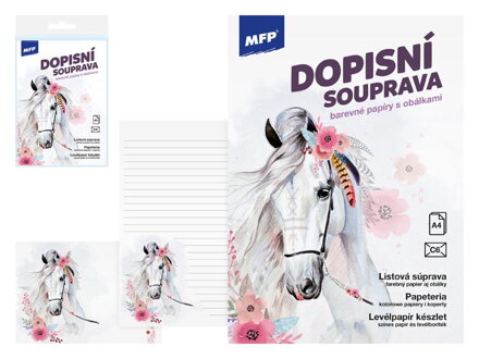 Listový papier farebný LUX 5+10 (Kôň)