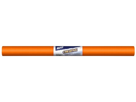Krepový papier roľa 50x200cm oranžový tmavý