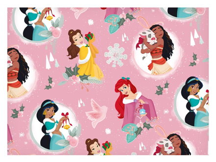 Baliaci papier vianočný LUX YV044 Disney (Princess)