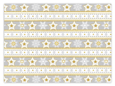 Baliaci papier vianočný rolky LUX 5x100x70 (V244)