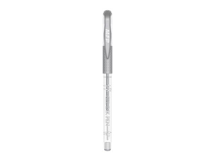 Pero gélové strieborný metalic GM1038- silver