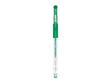 Gelové pero kus GS1038 - green, zelená