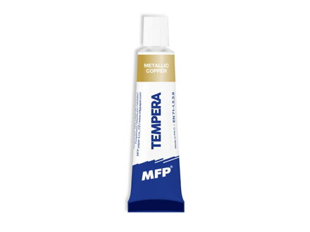 Farba temperová 12ml METAL medená