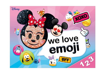 Dosky na číslica MFP Disney (Emoji)