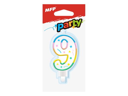 Dortová sviečka MFP č. 9 írisová