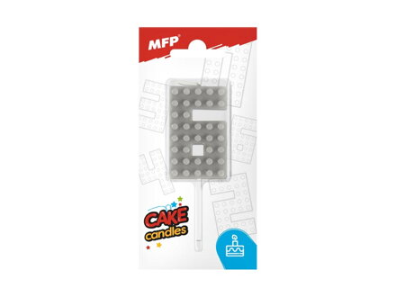 Dortová sviečka MFP blok č. 6 šedá