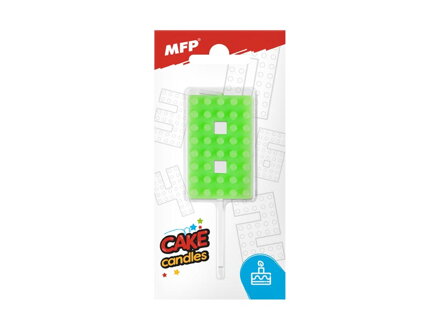 Dortová sviečka MFP blok č. 8 zelená