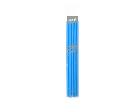 Tortové sviečky MFP 10ks 14cm modrej