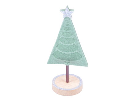 Stromček 18cm filc zelený