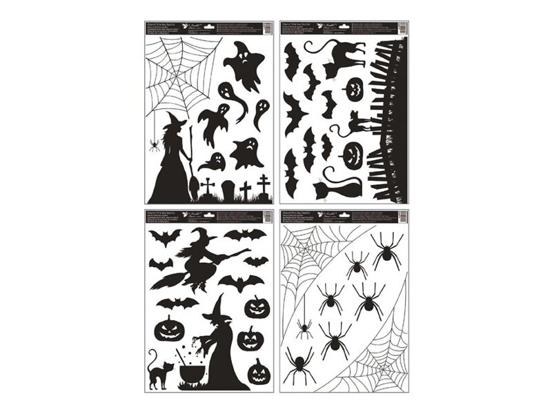 Okenná fólia 40008 mátožný Halloween 35x50cm