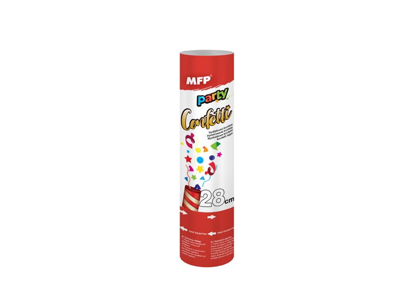 Konfety vystrelovacie 30cm papier - vzduch