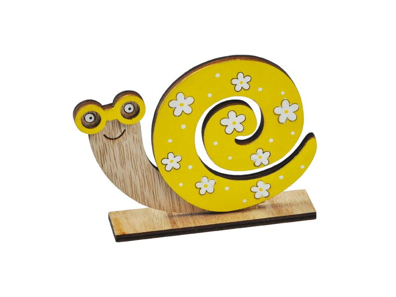 Slimák žltý ulita 12,5cm