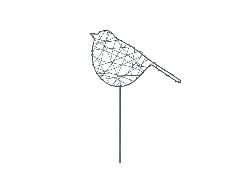 Zápich vtáčik kov 47cm