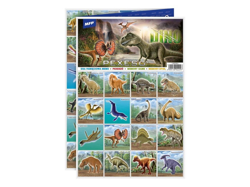 Pexeso MFP 3xA4 Dino Pexeso MFP 3xA4 Dino