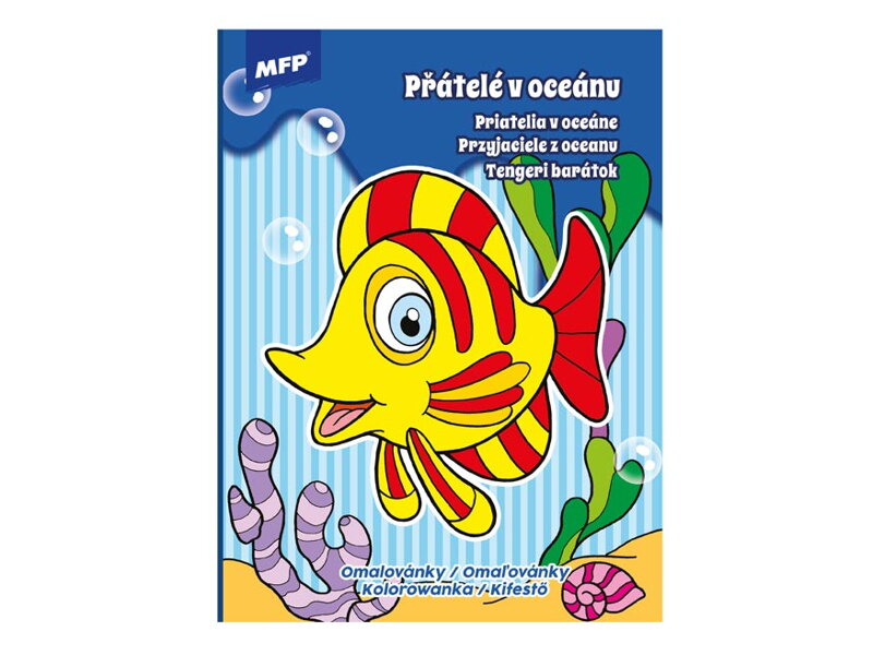 Omaľovánky MFP A4 A4 Priateliav oceáne 210x276mm/32 Omaľovánky MFP A4 A4 Priateliav oceáne 210x276mm/32