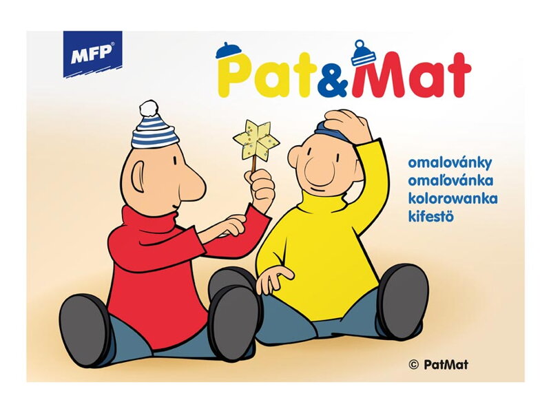 Omaľovánky MFP Pat a Mat Omaľovánky MFP Pat a Mat
