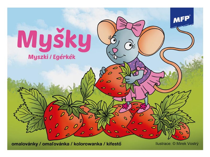 Omaľovánky MFP Myšky Omaľovánky MFP Myšky