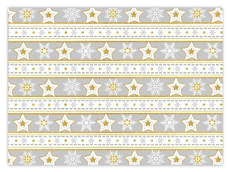 Baliaci papier vianočný rolky LUX 5x100x70 (V244)